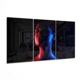 Women's Glass Wall Art.